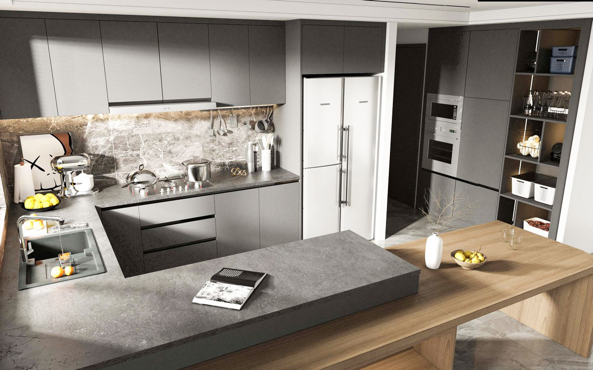 Kitchen Space Upgrade: Efficient Combination Cabinets, Meeting Diverse Needs