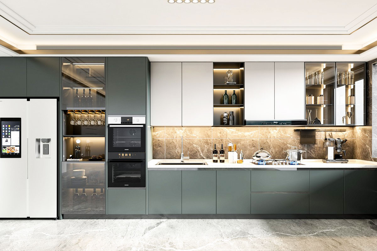Kitchen Aesthetic Upgrade: Stylish Cabinets, Elevating Your Cooking Space